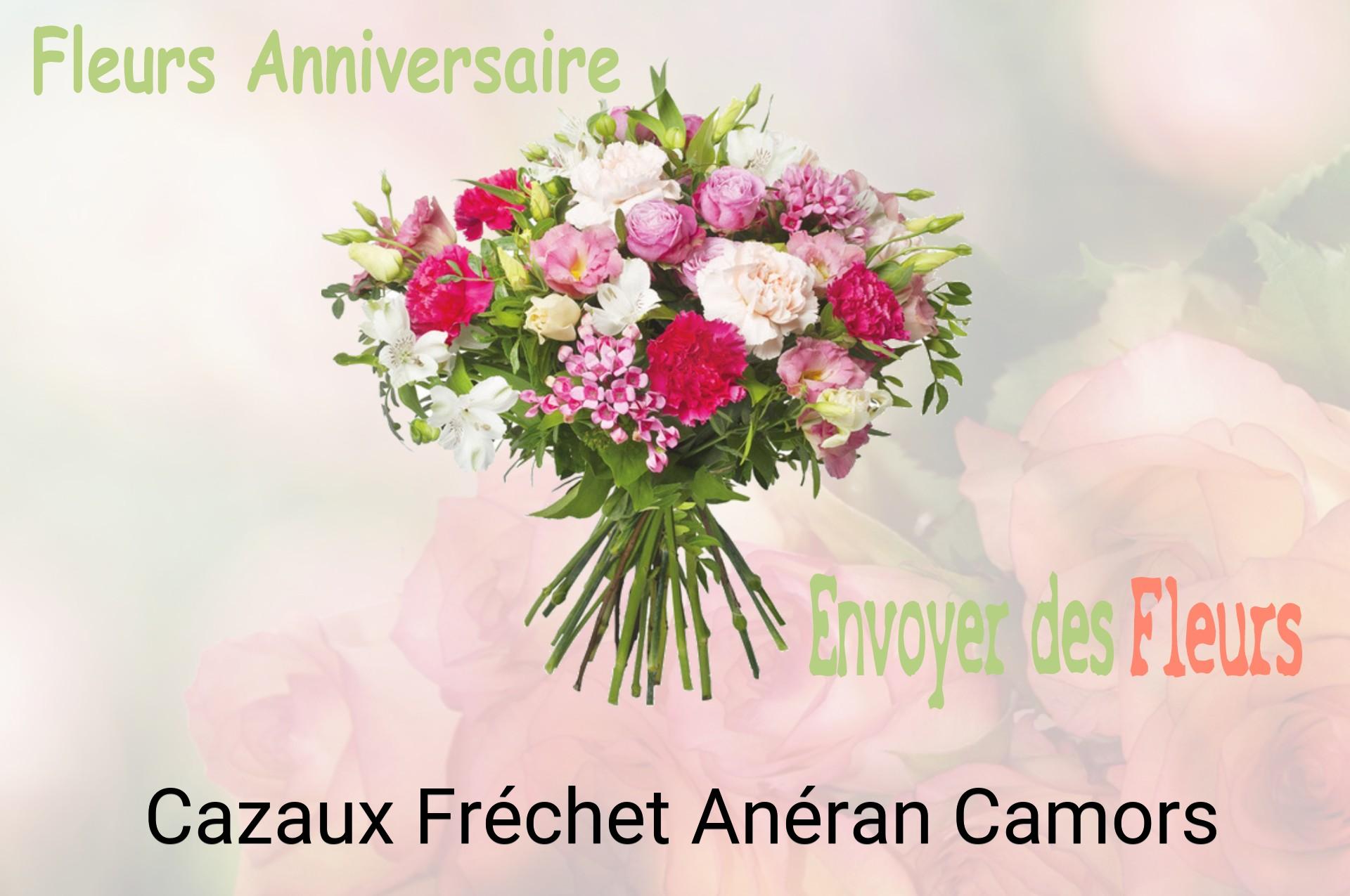 Bouquet de fleurs d’anniversaire livré à Cazaux-Fréchet-Anéran-Camors