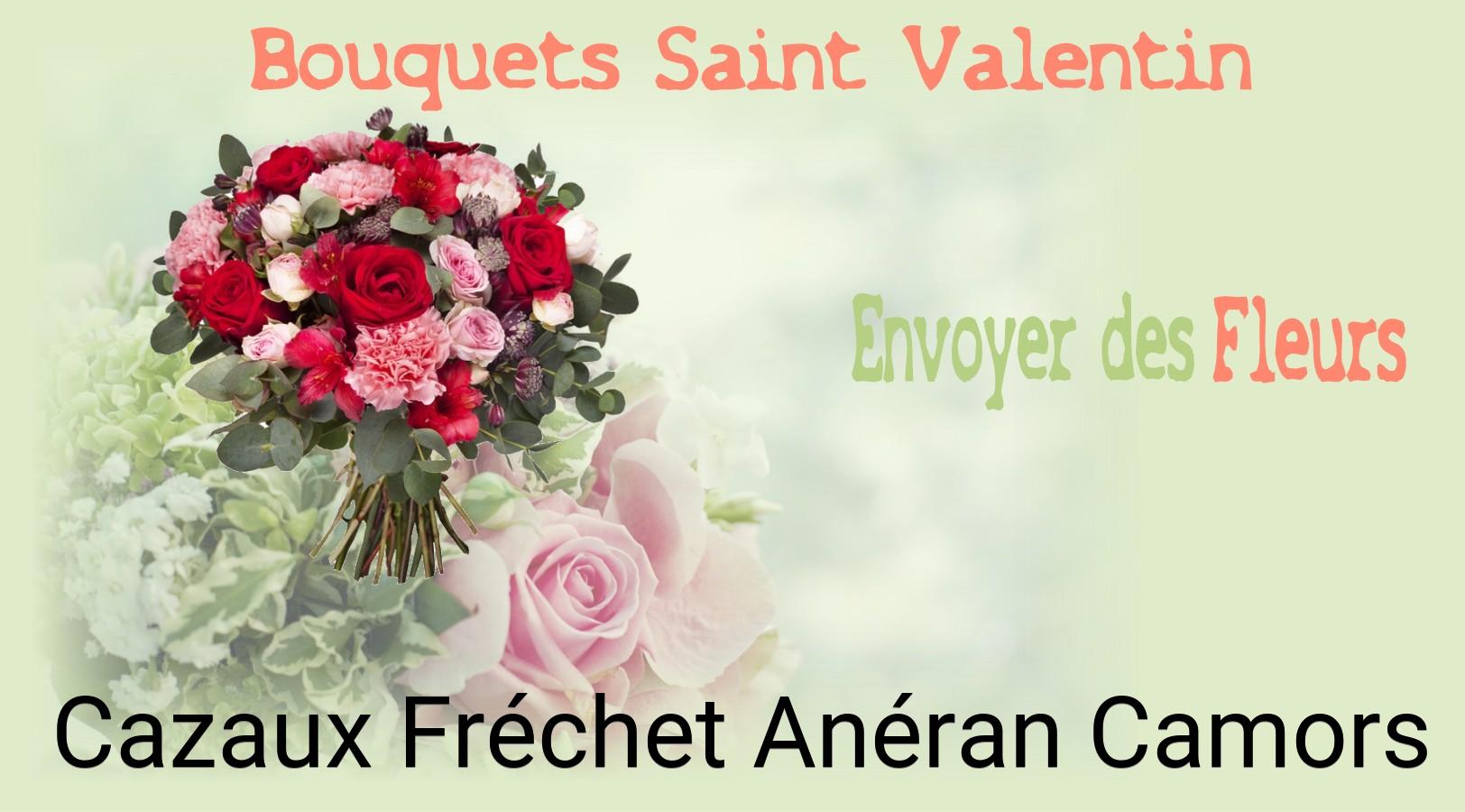 Roses de Saint-Valentin livrées à Cazaux-Fréchet-Anéran-Camors